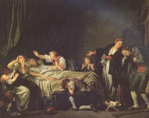 Jean Baptiste Greuze The Punishment of Filial Ingratitude (mk05) France oil painting art